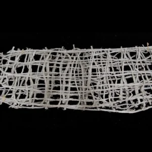 Browny nets 40x100 cm stone washed white