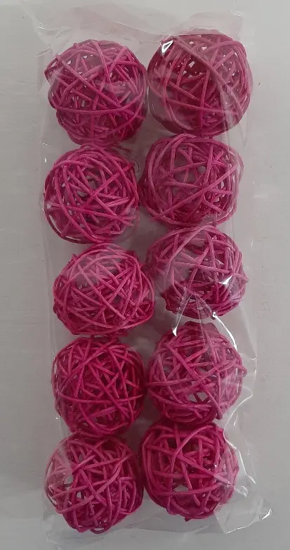 Brunch balls 6 cm light pink