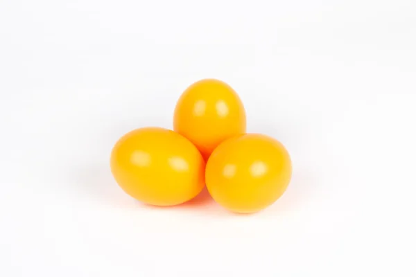Chicken eggs apricot