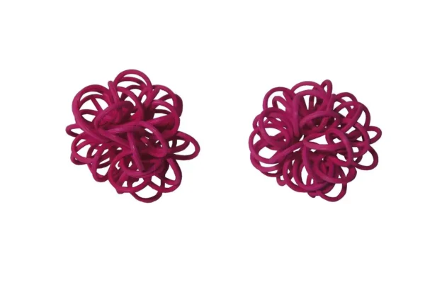Rattan knots fuchsia