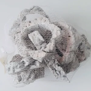 Cork rings 8-12 cm stone washed white