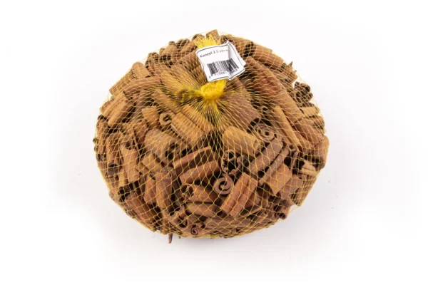 Cinnamon 2,5 cm in net natural