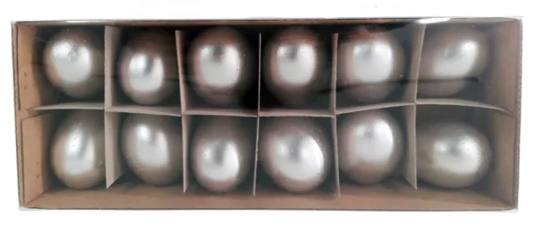 Chicken eggs silver
