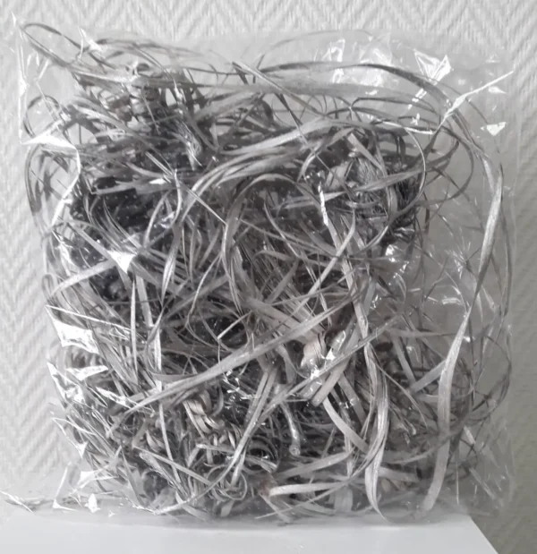 Tiririca metallic white/silver