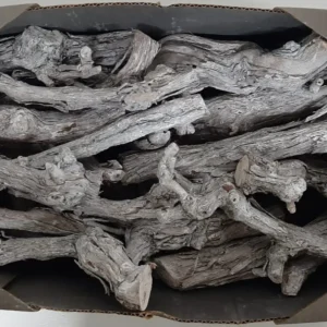 Grape wood stone washed white
