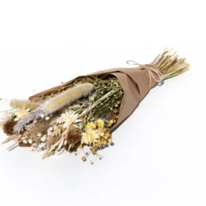 Field bouquet medium stone washed white