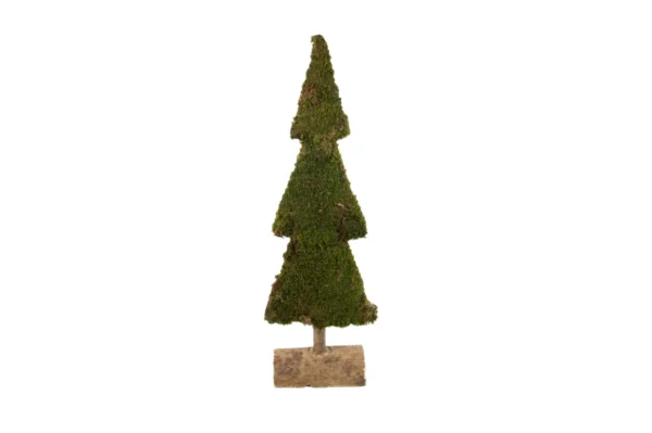 Christmas tree flat moss flat on foot 1,5 mtr. natural