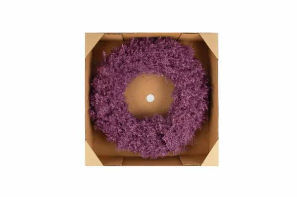 Wreath lepidium 60 cm metallic berry