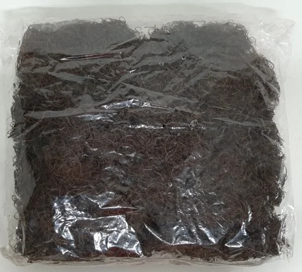 Curly moss brown