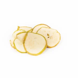 Apple slices green