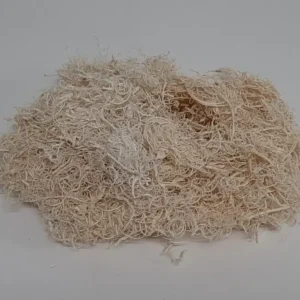 Curly moss bleached