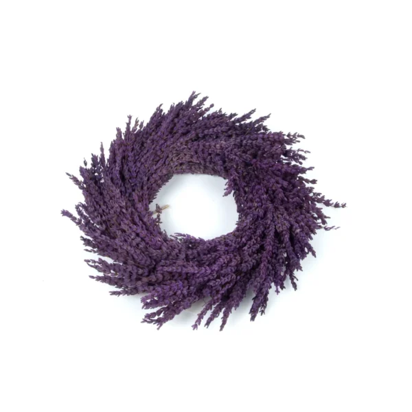 Wreath lavender preserved 25 cm lavender