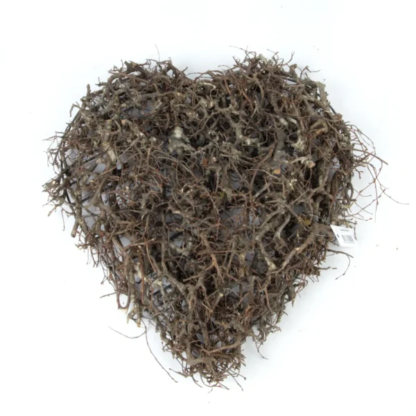 Heart bonsai wood 38 cm natural