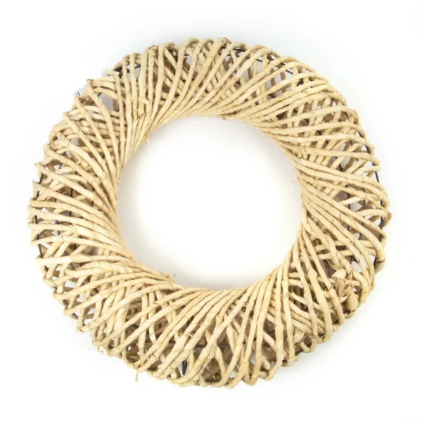 Wreath corn leaf turned around 48 cm natural