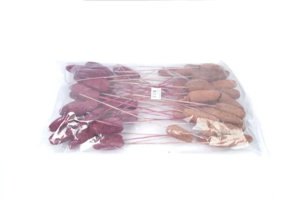 Luffa o/st. orange/red/rost