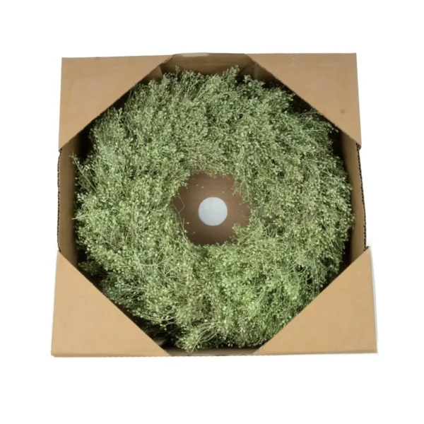 Wreath lepidium 60 cm mint green
