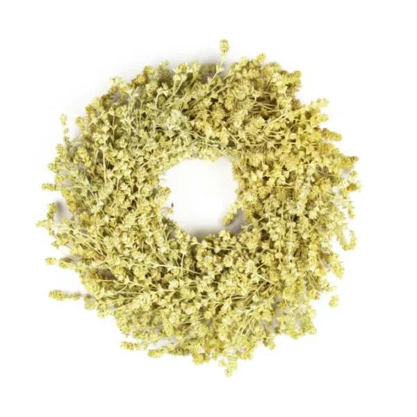 Wreath leinenherb 60 cm salbei