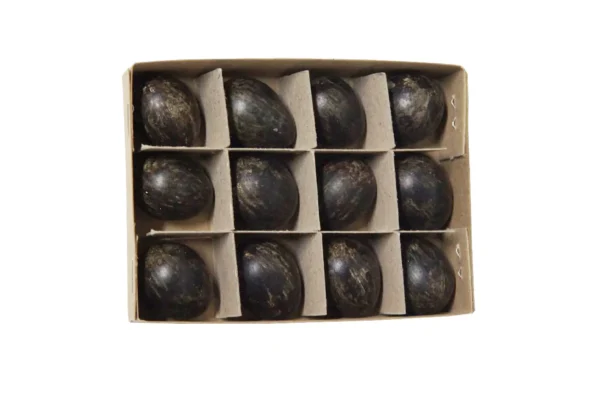 Quail eggs black