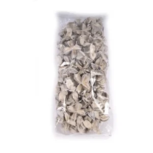 Cotton pods stone washed white