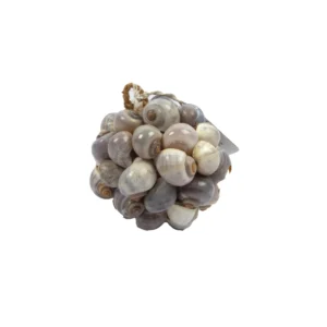 Bol schelpen nathai 12cm naturel, vrijstaand