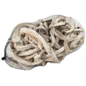 Coco curl stone washed white in net