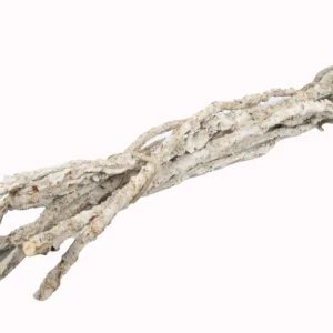 Bundle muruku stick 1 mtr. stone washed white