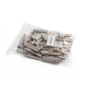 Cinnamon 8 cm stone washed white
