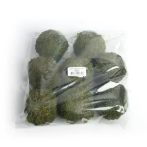 Balls flat moss 10 cm natural