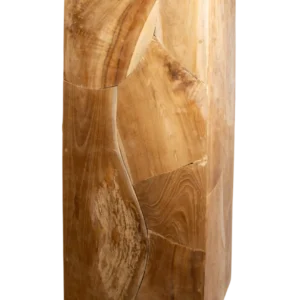 Teak column 40x40x100 cm natural