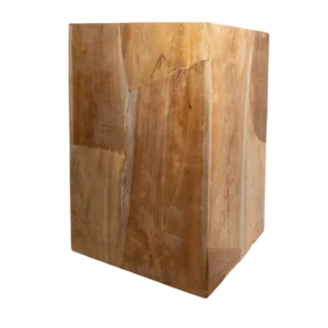 Teak column 40x40x60 cm natural