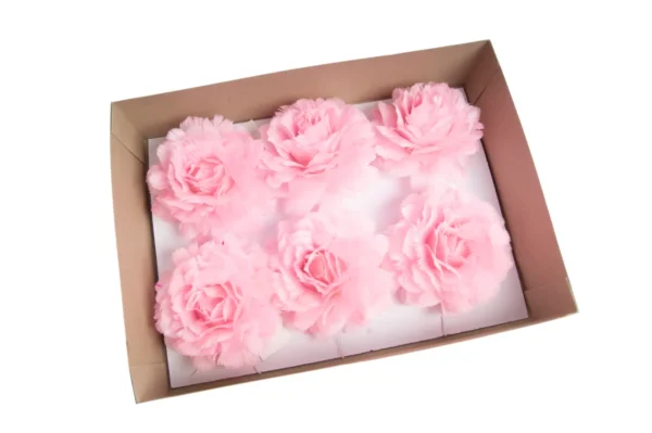 Roses feathers 10 cm o/wr. light pink