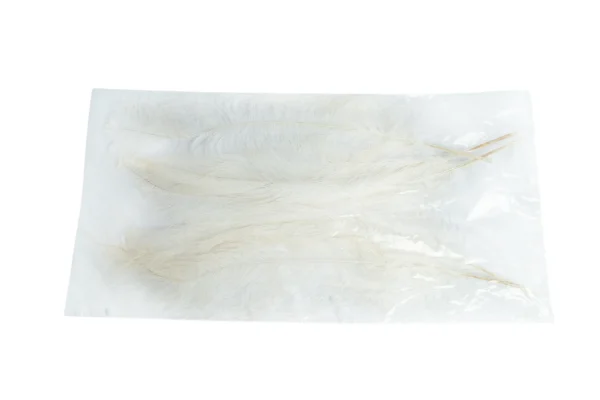 Ostrich feathers large white