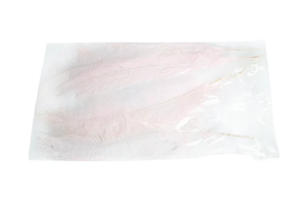 Ostrich feathers large light pink