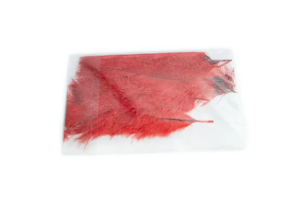 Ostrich feathers small bordeaux