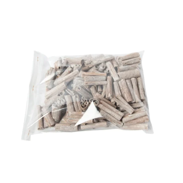 Cinnamon 5 cm stone washed white